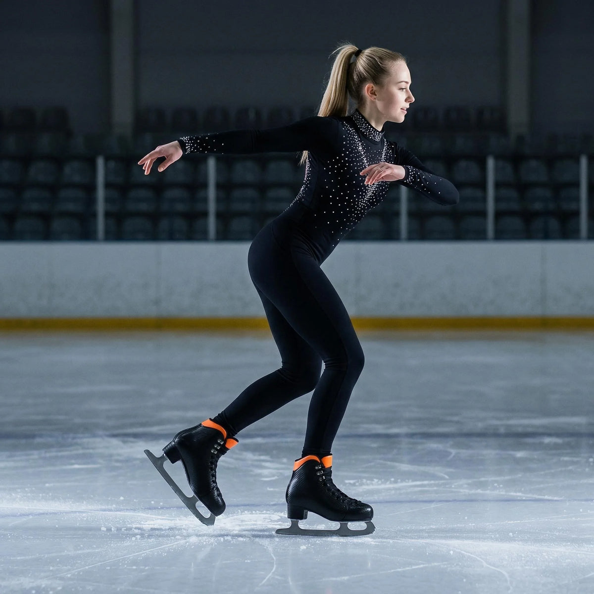 Patines de Hielo para Patinaje Artístico 2027 para Negocios de Alquiler, Venta al Por Mayor de Fábrica con Cuchilla Duradera y Soporte Robusto