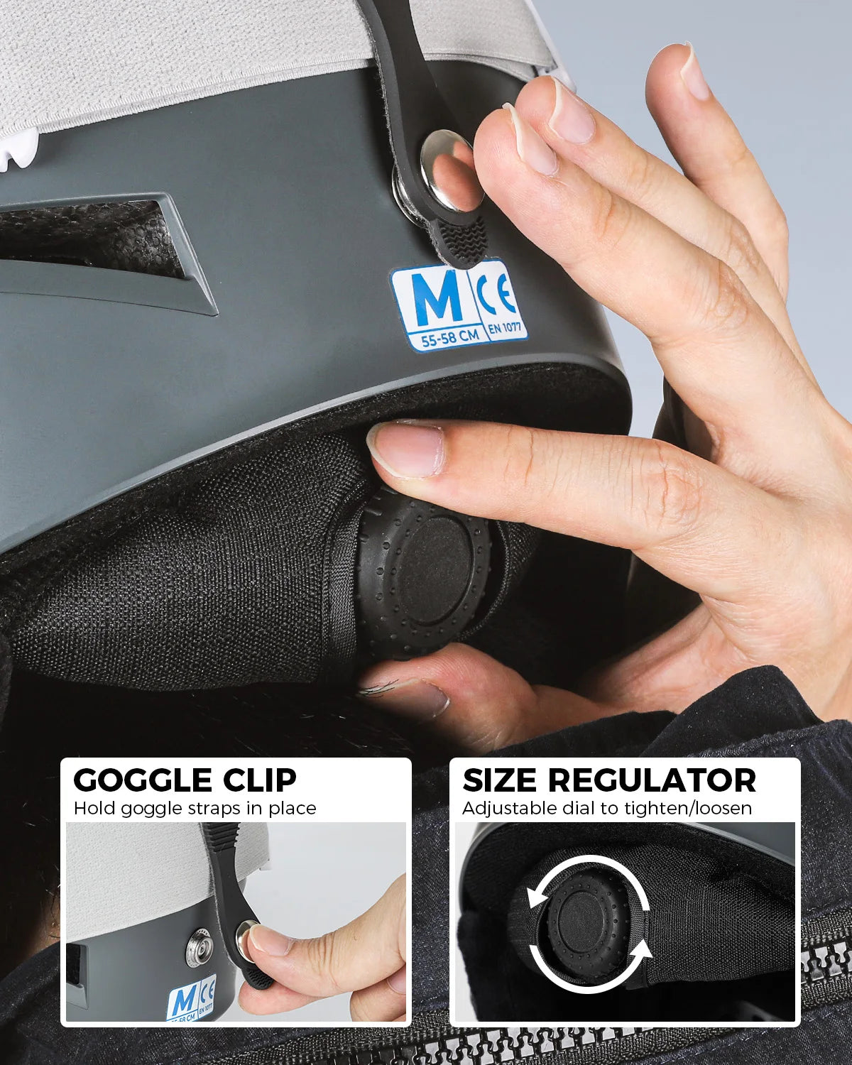 Cascos de esquí de invierno VICTGOAL con forro térmico, cascos de seguridad a prueba de frío para hombres y mujeres, para snowboard, skateboard, esquí y deportes, equipo de protección para la cabeza.