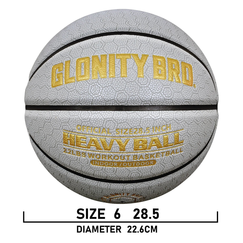 3LBS/2.2LBS 29,5 "/28,5" Pu peso entrenamiento especial baloncesto pesado para mejorar el exterior entregando habilidades de paso de goteo