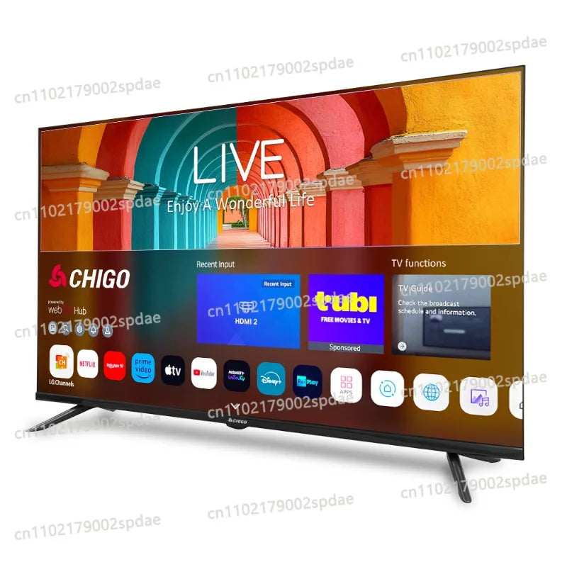 Televisor inteligente de alta definición para el hogar, pantalla HDR10 estable de 32 pulgadas, función de conexión inalámbrica múltiple