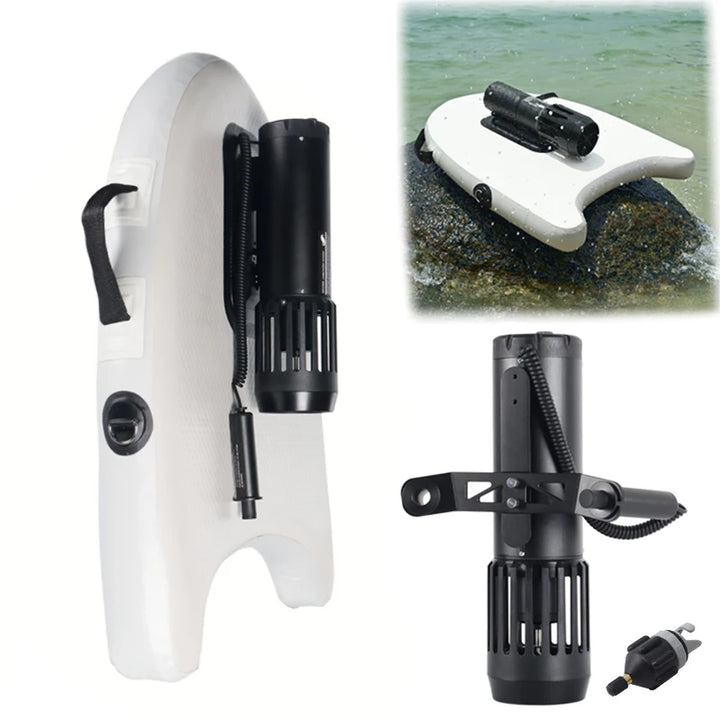 El motor de propulsión para submarinos DCCMS DS-720 es adecuado para buceo, esnórquel, piscinas y tablas de paddle surf, así como para submarinos de uso marítimo.