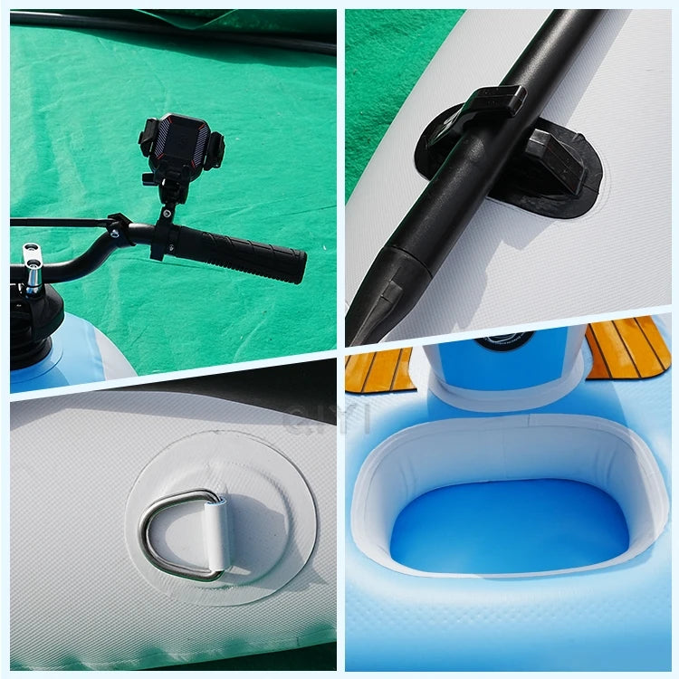 Motos acuáticas inflables con motor, precio de fábrica, ideales para piscinas y reuniones familiares