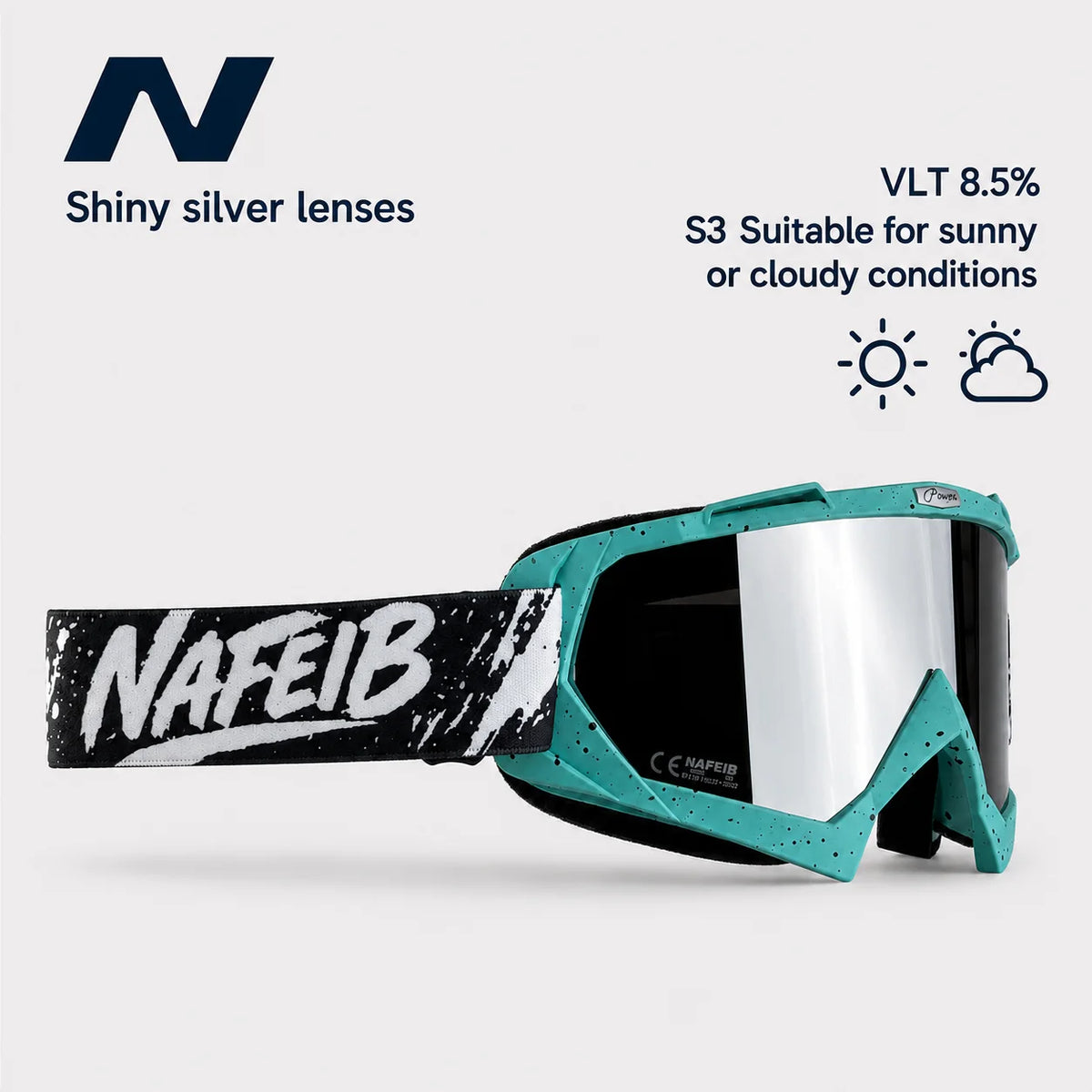 Gafas de esquí, ciclismo, motocicleta, gafas a prueba de viento, UV400, gafas de nieve para snowboard, gafas de esquí para deportes al aire libre de invierno
