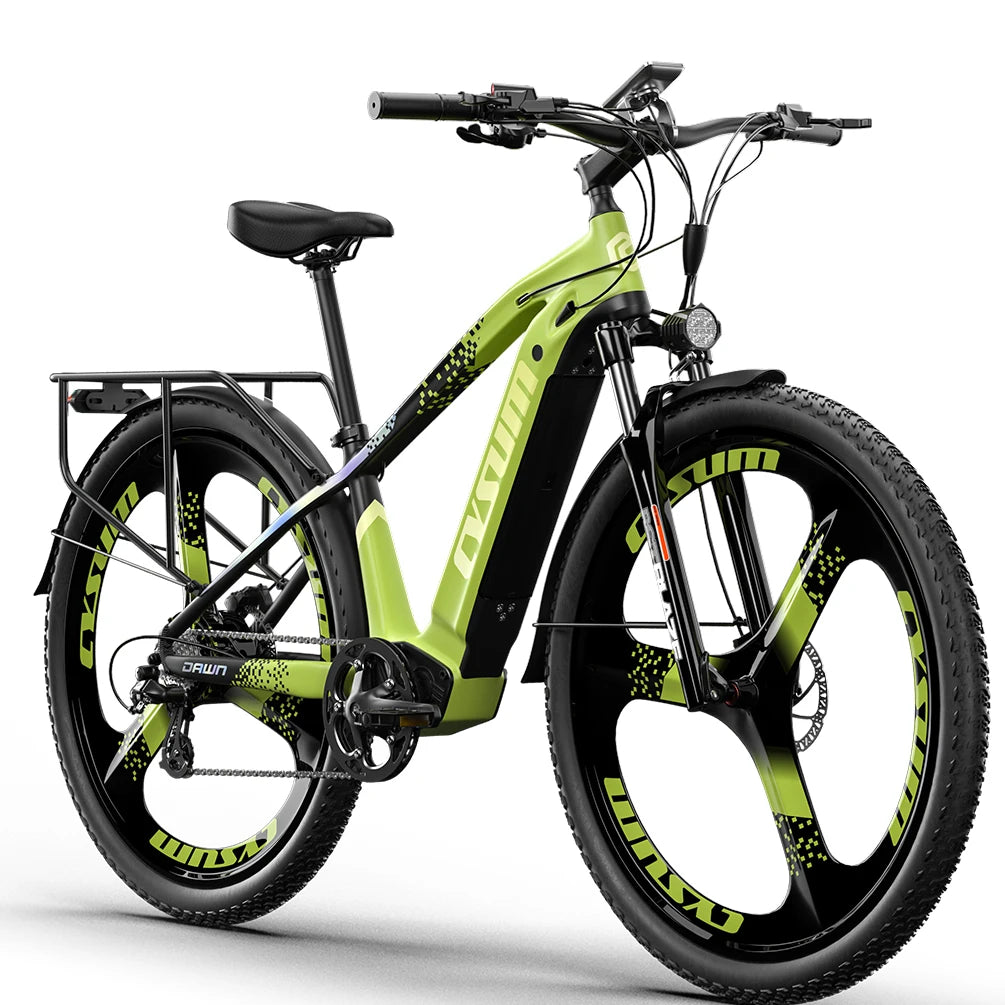 Bicicleta eléctrica Cysum Speedy de 29 pulgadas, 250W, 48V, batería LG de 14Ah, autonomía de 85 km, neumáticos de 29 pulgadas, frenos de disco hidráulicos, 25 km/h para todoterreno