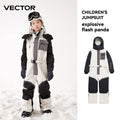 Mono de esquí de una sola pieza para niños, ideal para actividades deportivas al aire libre, chaqueta para practicar snowboard, mono cálido, ropa de invierno impermeable, overol con capucha.