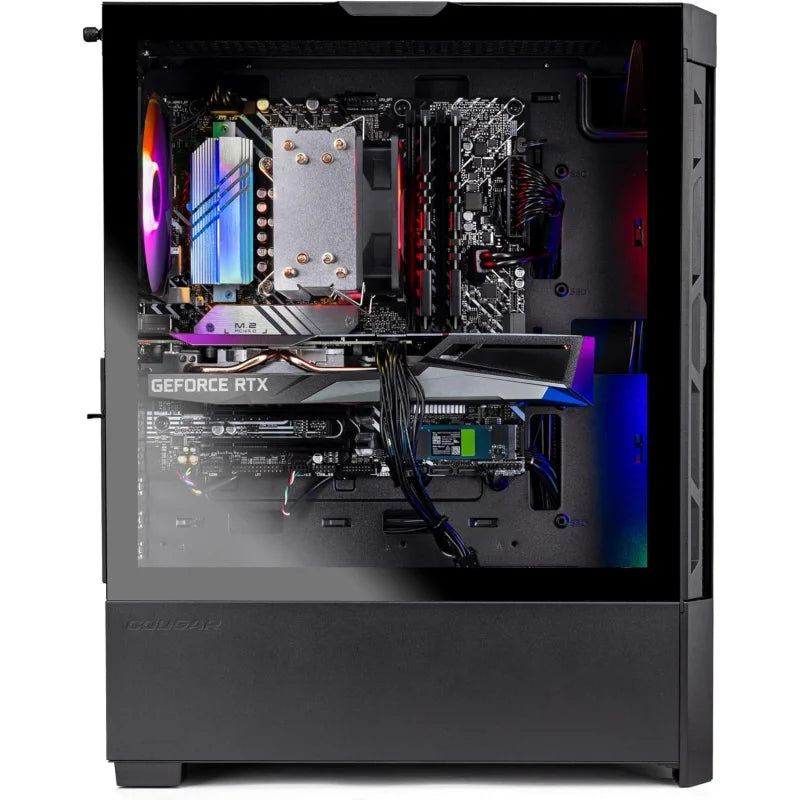 Computadora de Escritorio Gaming Blaze4 Mini, Ryzen 5 5600 3.5 Ghz (4.4GHz), RTX 4060 8GB, 1TB NVMe SSD, 16GB DDR4 RAM 3200, 650