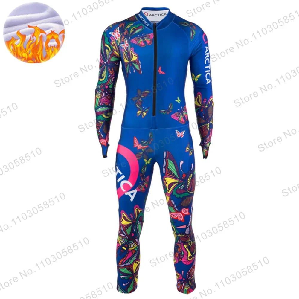 Trajes de Invierno para Hombre, Trajes de Esquí de Una Pieza, Traje de Carreras de Esquí de Alto Rendimiento, Traje de Snowboard Deportivo Sin Relleno 2025