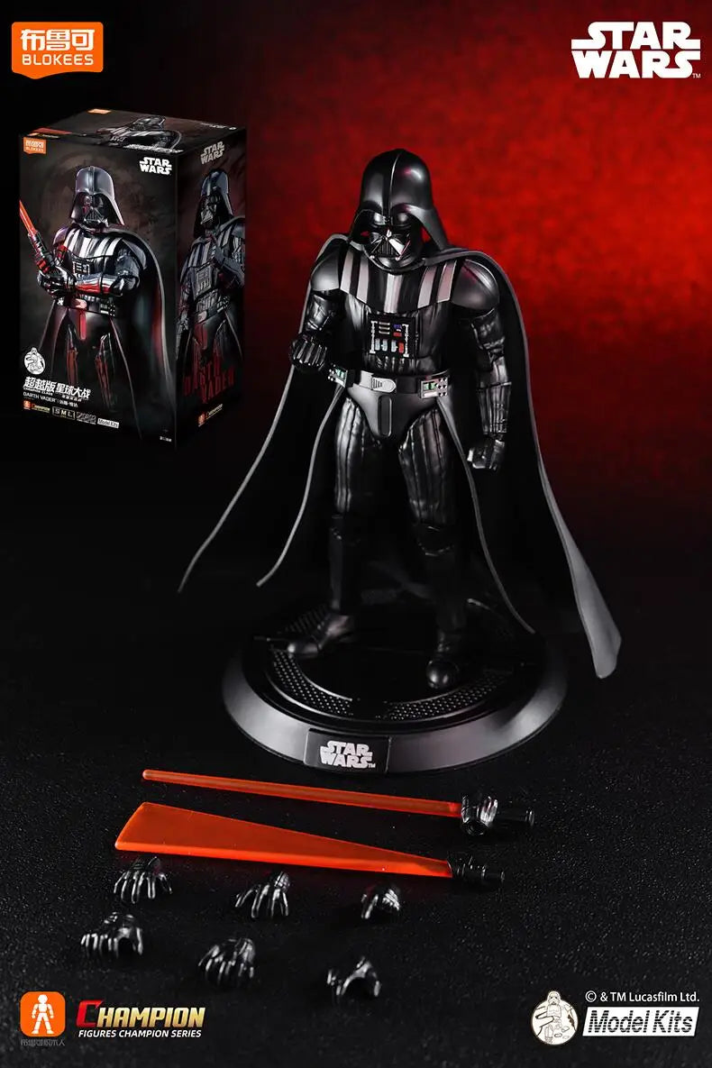 Blokees STAR WARS Anakin Darth Vader Obi-Wan Kenobi Din Djarin Grogu Figura de Acción Decorativa Juguete Coleccionable Regalo