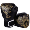 Guantes de boxeo para adultos, guantes de lucha de cuero PU transpirables, guantes de entrenamiento de boxeo para niños, guantes de Kickboxing para gimnasio, deporte interior y exterior