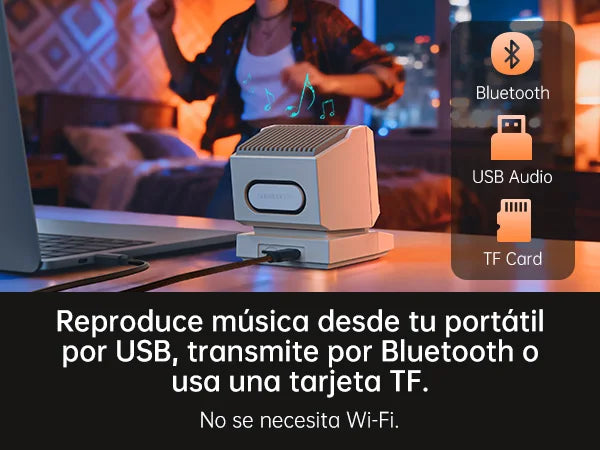 Divoom MiniToo Retro Bluetooth Speaker Portable Pixel Display Music Box Retro Computer Style Speaker Gift