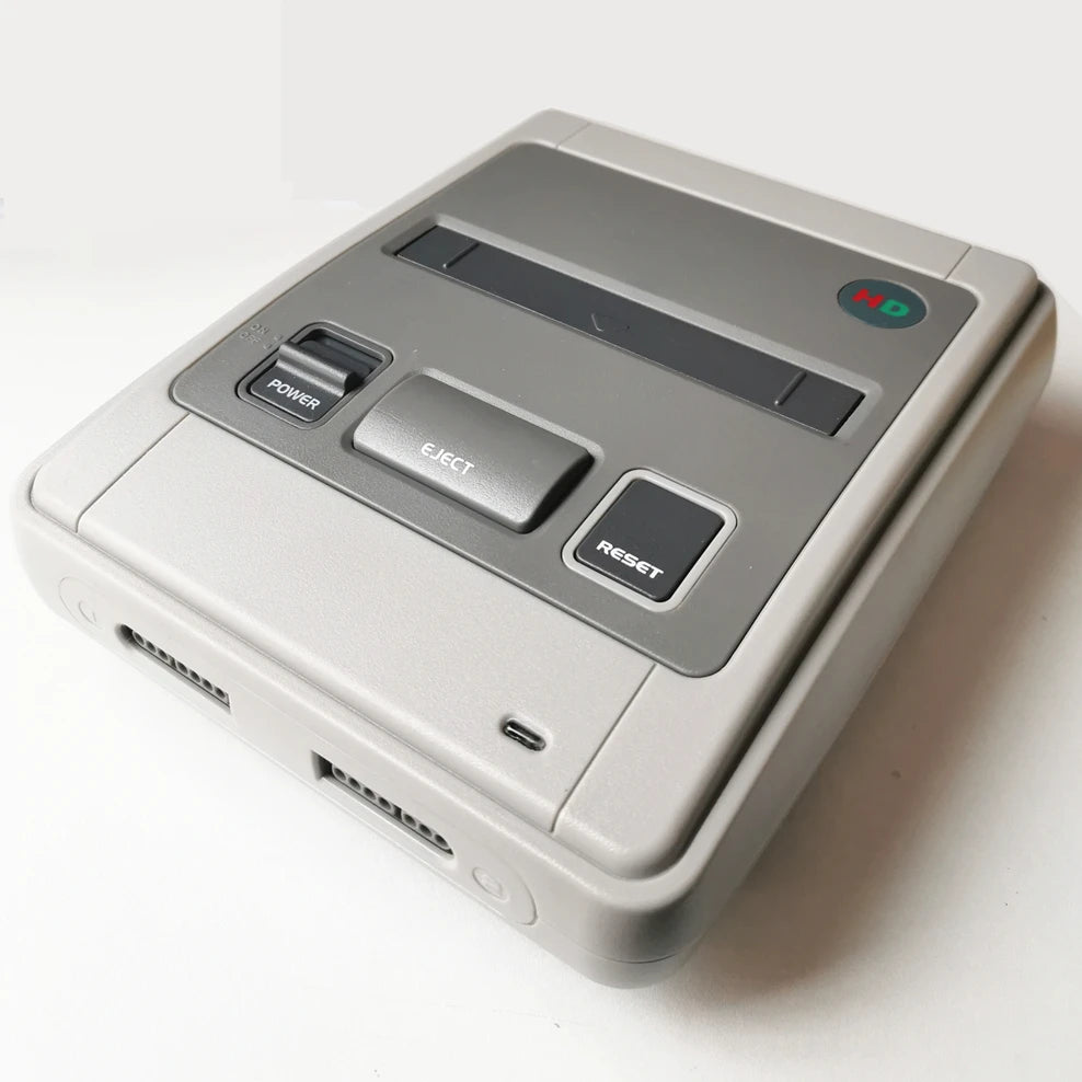Consola Principal RETROAD 5+Ultra SUPER HD ENTERTAINMENT Compatible con Cartuchos de Juego Super NES/Super Famicom PAL y NTSC Tamaño Original