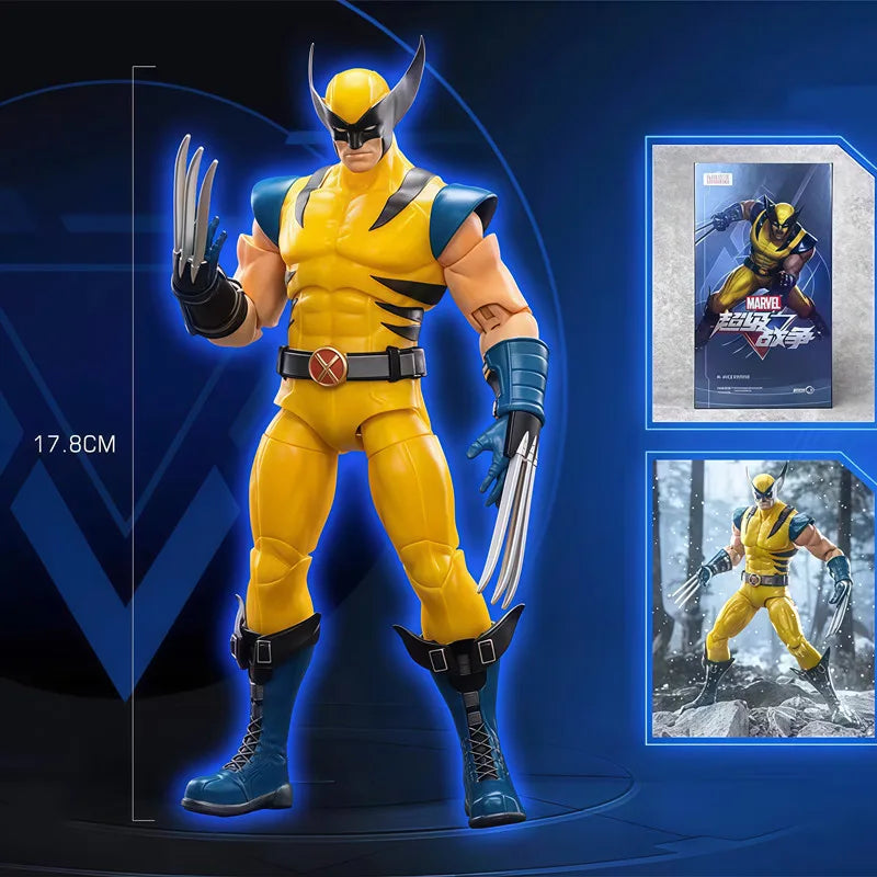 Figuras de Acción de Wolverine de ZD Toys, Versión de la Película, Muñeco Coleccionable, Figura Articulada, Artículo de Exhibición, Regalos de Cumpleaños