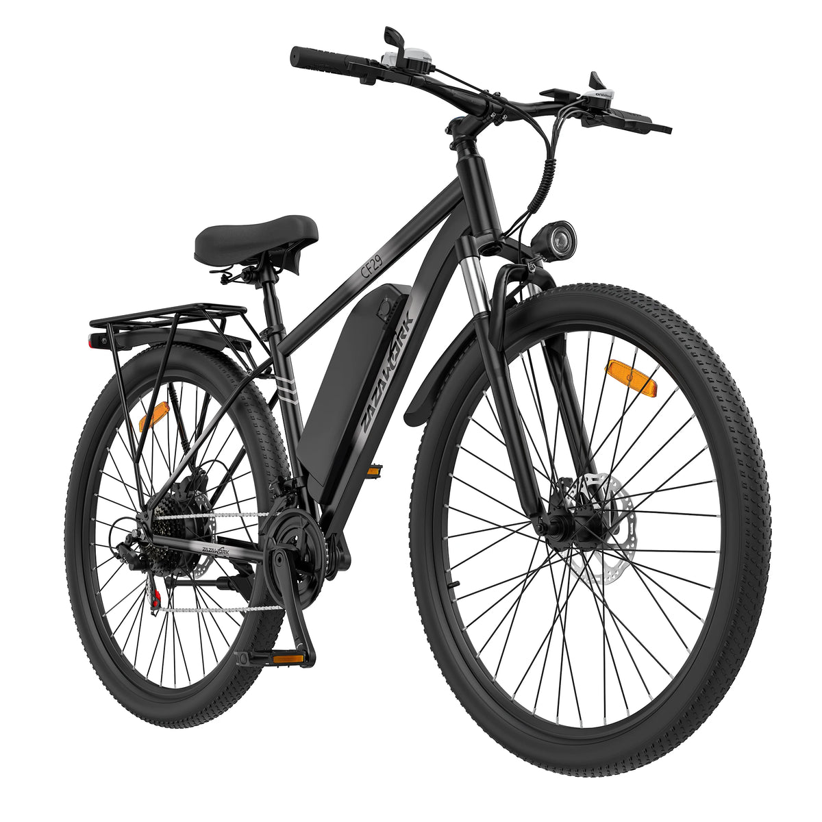 ZAZAWORK CF29  Electric Bicycle 250W Motor 48V15AH Battery Electric Bike 29*2.1 inch All-Terrain Tires E-Bike