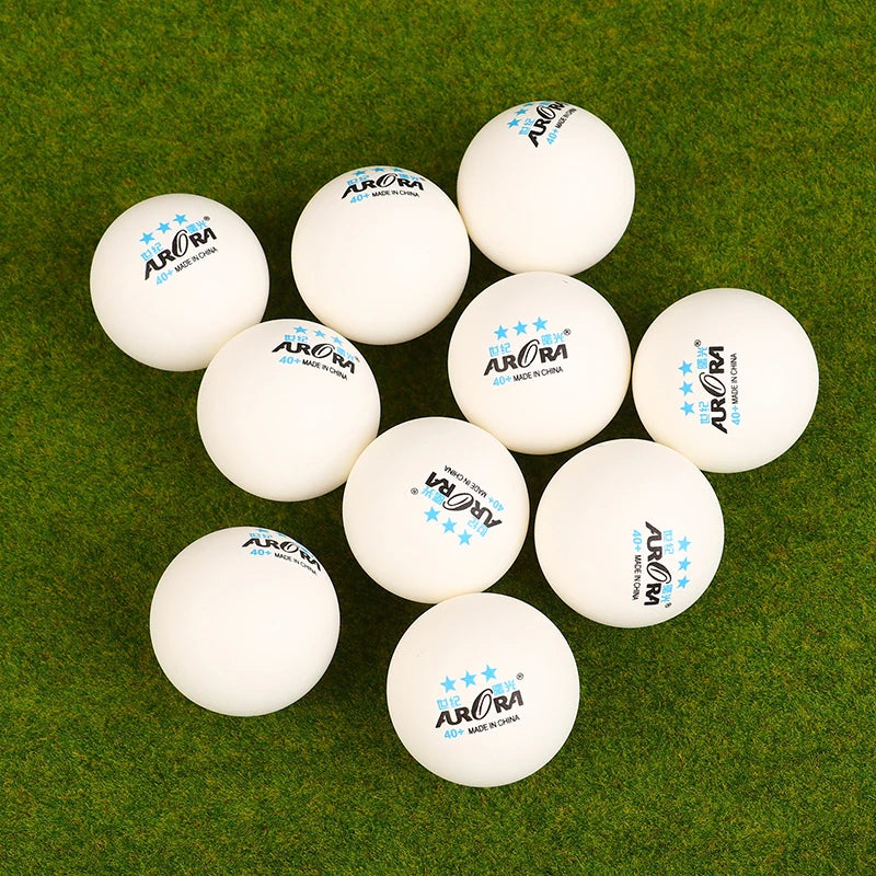 Nuevas 10 Pelotas de Ping Pong de 40 mm, Pelotas de Entrenamiento de ABS para Mesa, Pelotas Profesionales de Tenis de Mesa, Estándar TTF para Competición de Tenis de Mesa