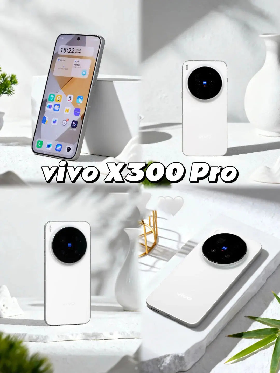 Smartphone VIVO X300 Pro 5G, Dimensity 9500, 6510 mAh, carga rápida FlashCharge de 90 W, pantalla AMOLED de 6,78″, cámara teleobjetivo ZEISS APO de 200 MP, NFC, OTG