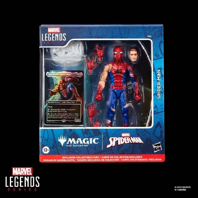 Figuras de acción originales de Hasbro Marvel Legends × Magic: The Gathering, Mary Jane Watson, Spider-Man, juguetes para niños y niñas, modelo de regalo