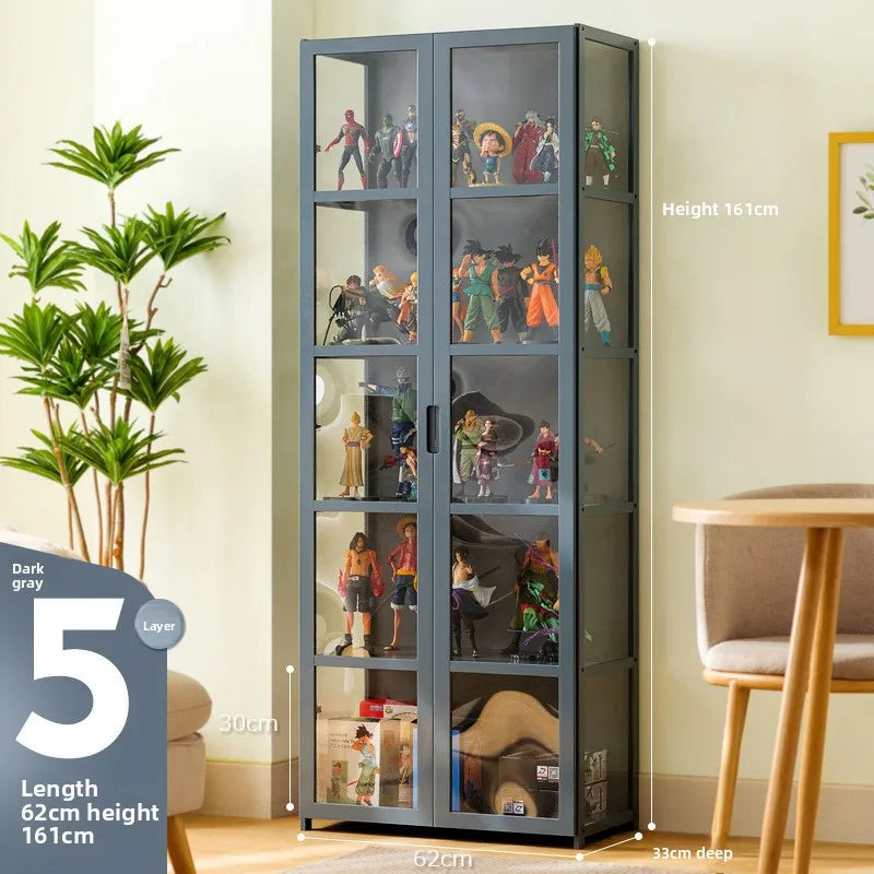 Vitrina para figuras, modelo de exhibición de Lego, vitrina de almacenamiento de juguetes, estante transparente de acrílico, estantería