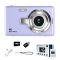 Cámara Digital CCD 1080P para niños, cámara Vlogging con enfoque automático de 96MP, videocámara con Zoom 16X, pantalla IPS de 2,4 pulgadas para fotografía de adultos