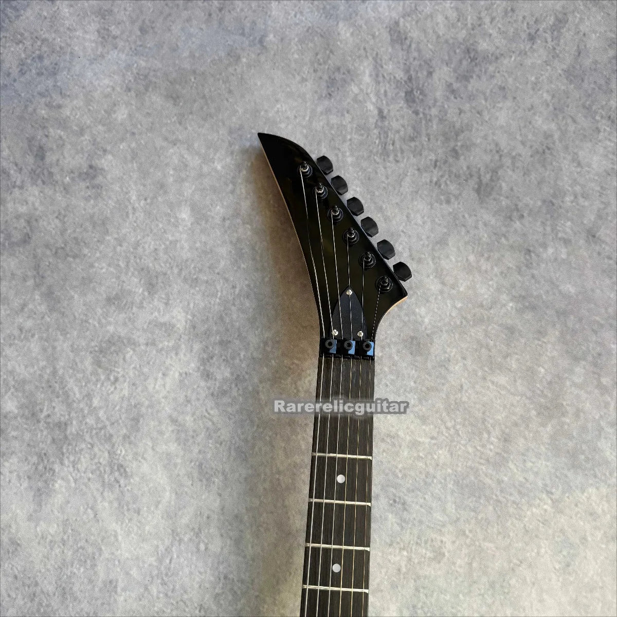 Guitarra Eléctrica Personalizada de 6 Cuerdas Green Snake, Trémolo Floyd Rose, Herrajes Negros
