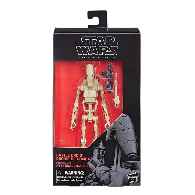 Figuras de acción coleccionables originales de Star Wars The Black Series Mace Windu de 6 pulgadas, juguetes para niños, regalos de cumpleaños y Navidad