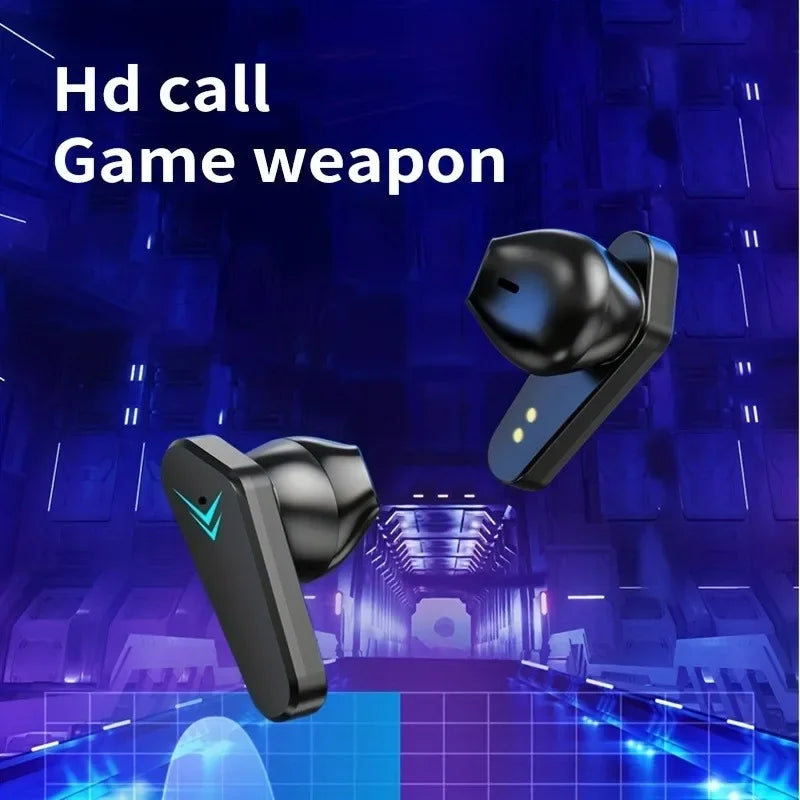 Auriculares Bluetooth inalámbricos TWS, audífonos gamer con pantalla LED, micrófono, audio con bajos, cancelación de ruido, auriculares Bluetooth X15
