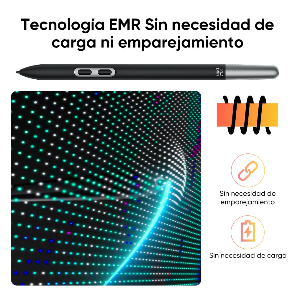 Tableta de dibujo XPPen Magic Drawing Pad de 12,2 pulgadas, Android, 8 GB/256 GB, 8000 mAh, con lápiz óptico X3 Pro Slim, 60 grados de inclinación, tableta de dibujo Android 15