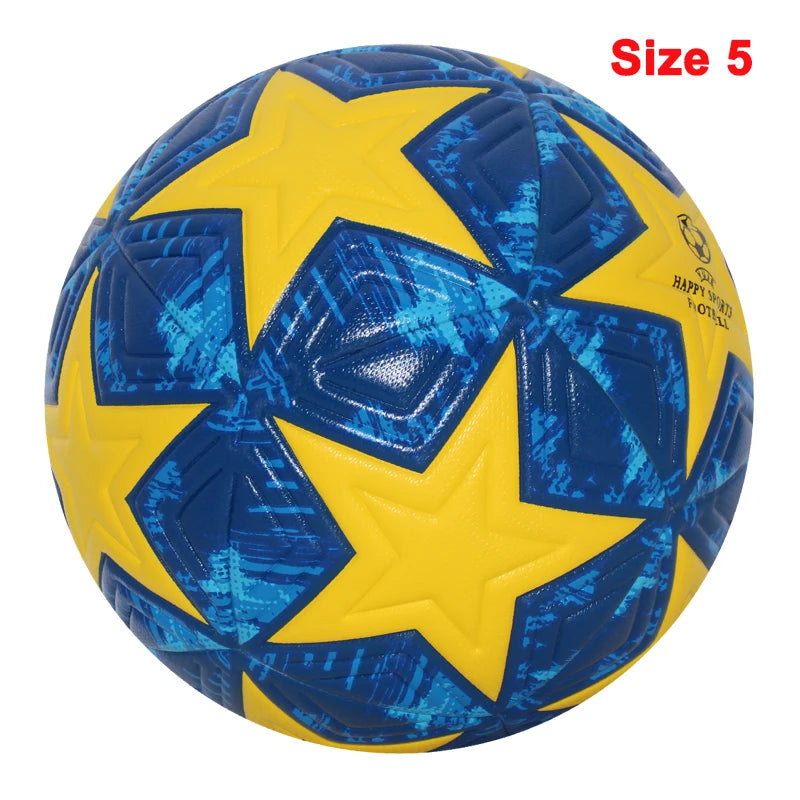 Balón de fútbol profesional para deportes al aire libre, pelotas para partidos, Material PU de alta calidad, entrenamiento, fútbol sin costuras, tamaño estándar 5, talla 4