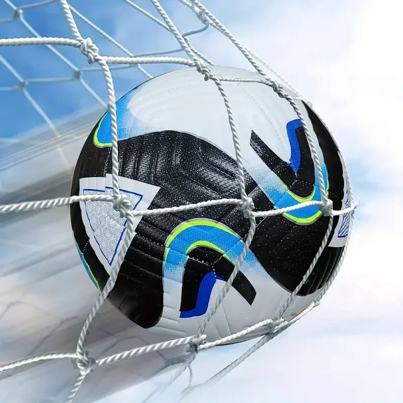 1 pelota de fútbol profesional de tamaño oficial 5 (desinflada), para entrenamiento de competición al aire libre para adultos, entretenimiento, resistente al desgaste