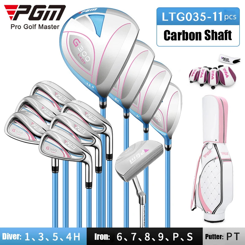 Juego de golf para mujer PGM, fabricante mayorista de palos de golf, juego completo para mujeres