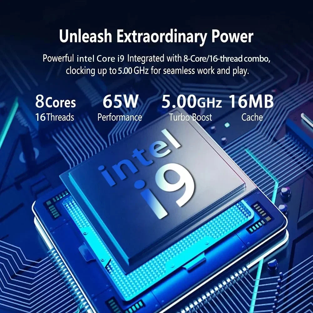 Portátil para juegos de 15,6" ultrafino, Intel Core I9-9900, 32 GB de RAM, 2 TB de SSD, Windows 11, desbloqueo con huella dactilar, retroiluminación, PC de oficina