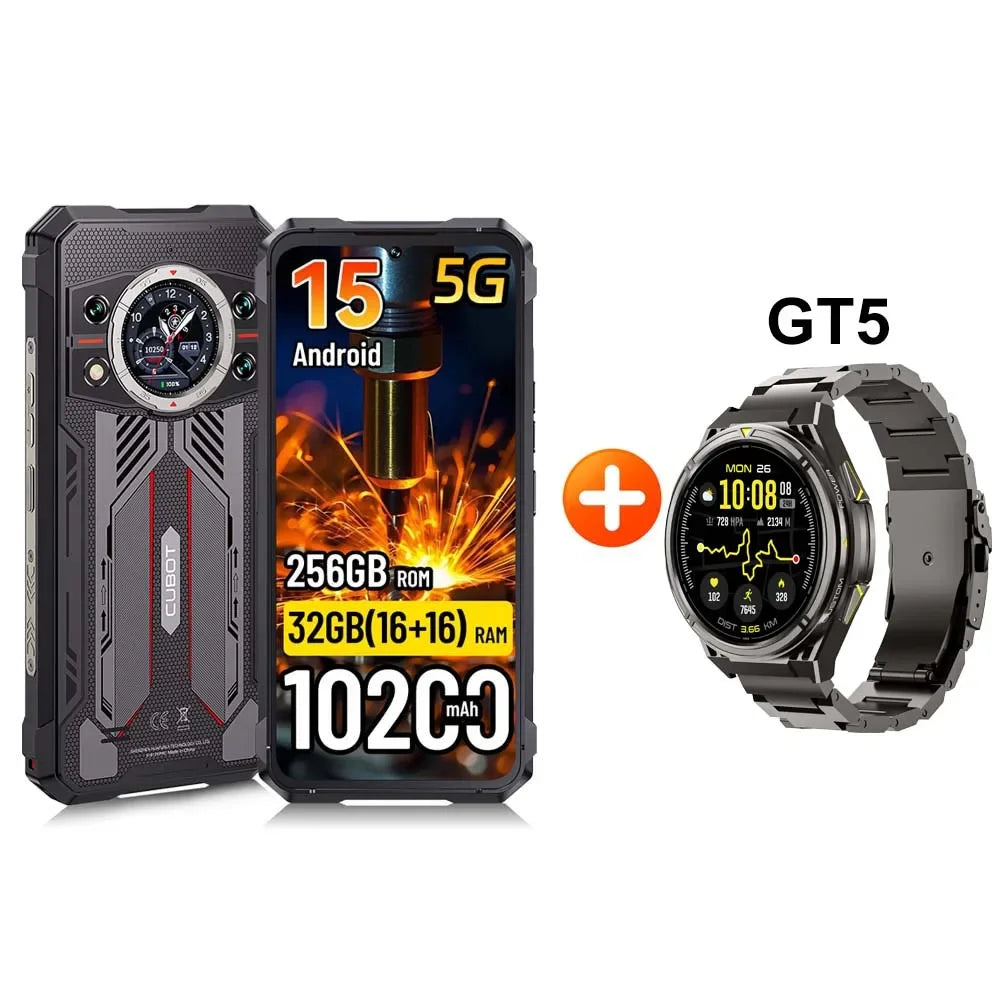 [Envío desde Polonia] Smartphone resistente 5G Cubot KingKong 11 16GB(8+8)GB+256GB 32GB(16+16)+256GB 10200mAh 6.72'' Teléfono móvil NFC Android 15