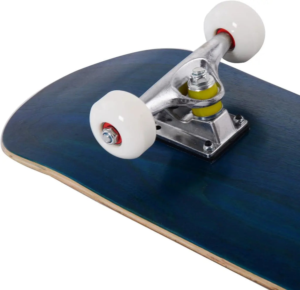 Patineta de Madera 7-Laper, 4 Ruedas de PU, 80x20cm, Soporta 50KG, para Jóvenes o Principiantes