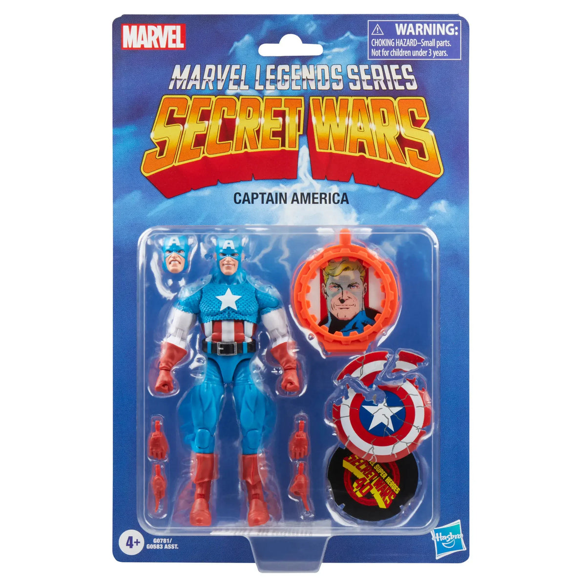Nuevo Original Hasbro Marvel Legends Series Secret Wars Capitán América, Iron Man y Marvel's Beyonder figura de acción Original