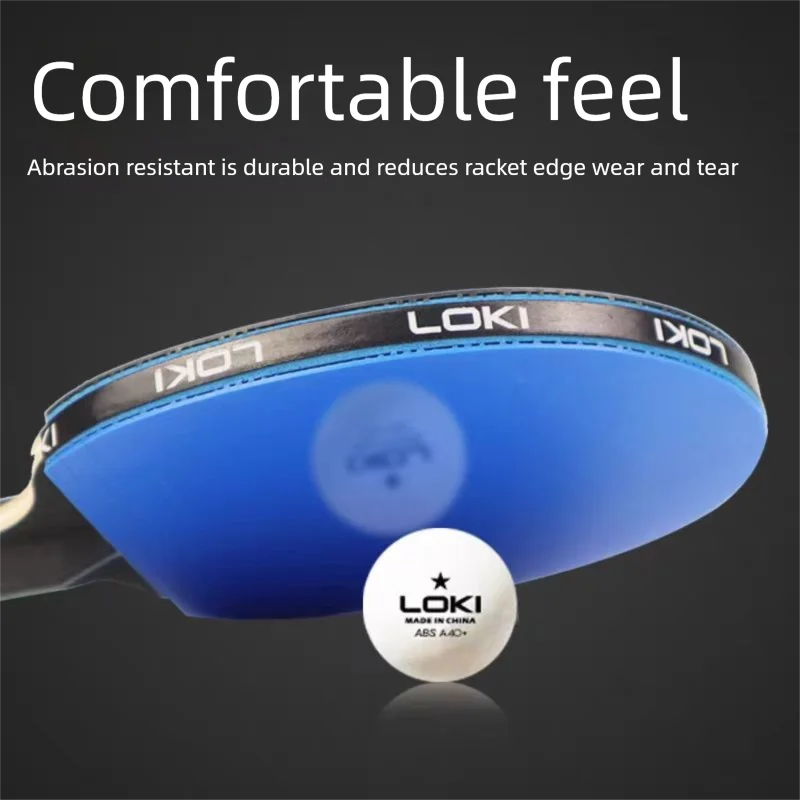 Juego de 2 raquetas de tenis de mesa Loki K5000 profesionales, juego de palas de Ping Pong originales con 2 bolas y bolsa de almacenamiento para principiantes