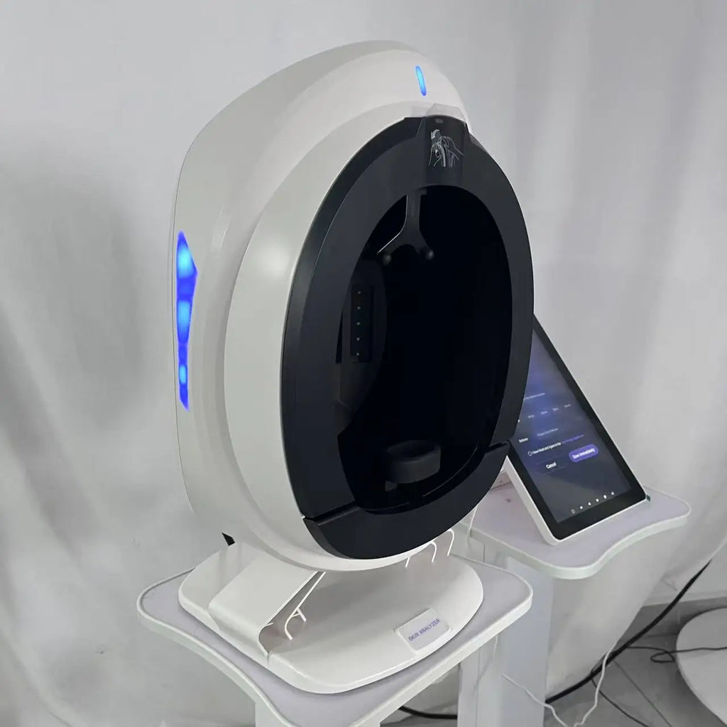 Máquina Analizadora de Piel Facial Q1, Analizador de Piel 3D, Máquina Facial, Escáner de Análisis de Piel con IA, Almacenamiento en la Nube, Recomendación de Productos