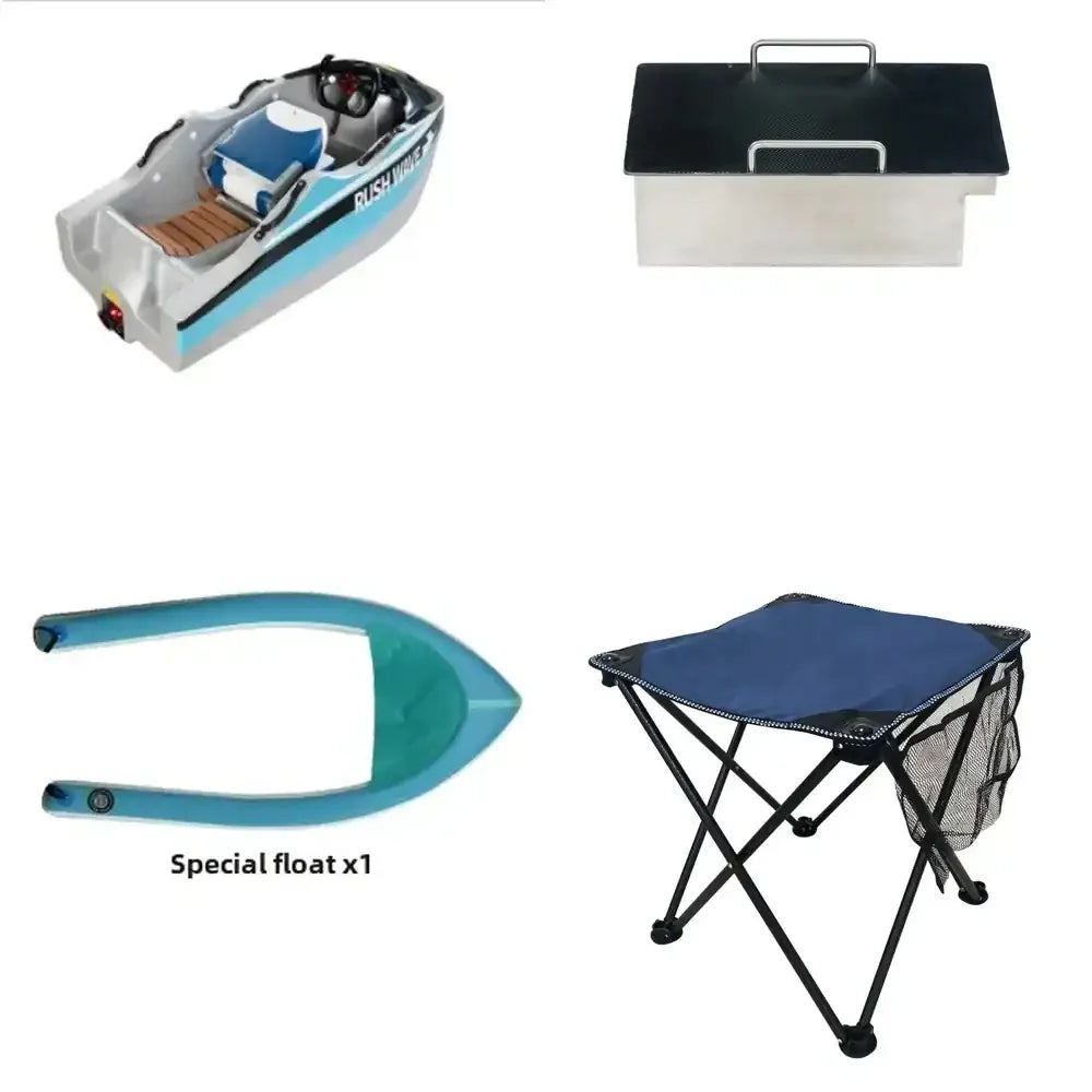 Mini Bote Eléctrico 2026, para Deportes Acuáticos, Esquí Acuático, Entretenimiento, Pesca Multifuncional