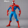 Figura de acción articulada Shfiguarts Marvel Spider-Man versión lucha, coleccionable para adultos, para exhibir en casa o en el escritorio.