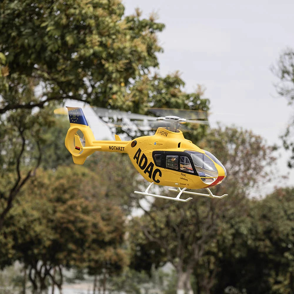 Helicóptero RC FlyWing EC135 ADAC de 10 Canales con Control Remoto