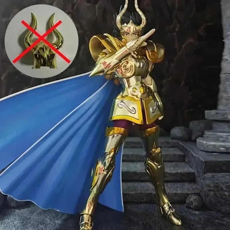 En stock: Figuras de acción de los Caballeros de Oro de Saint Seiya Myth Cloth EX: Capricornio Shura / Leo Aiolia / Aries Mu / Libra Dohko / Virgo