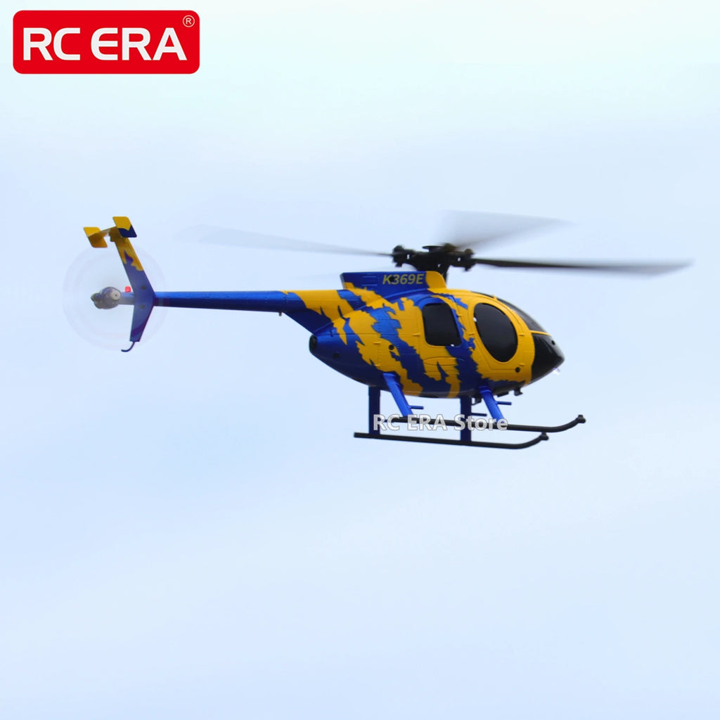 RC ERA C184 Mini MD500 con Sensor de flujo óptico escala Micro helicópteros RC para adultos principiantes Control remoto Hobby juguetes regalo