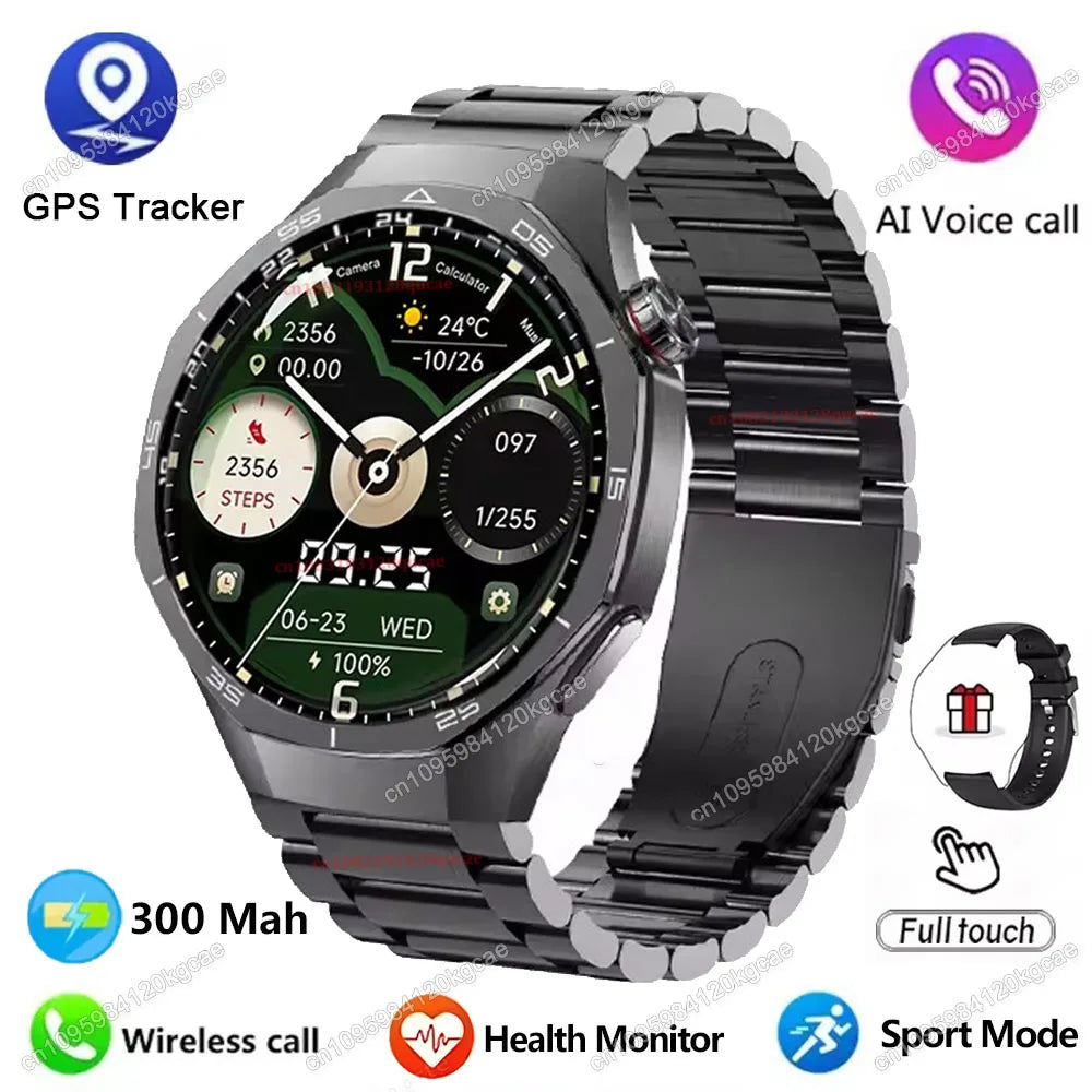 Nuevo Smartwatch para hombre 2026, pantalla HD de 1.52", seguimiento de salud, llamada Bluetooth, asistente de voz, deportes, reloj inteligente resistente al agua IP68 Ht30