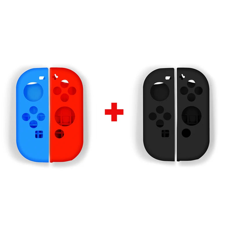 Funda de silicona para el Joycon de Switch, funda protectora para el controlador de NS Switch, accesorios de repuesto para Nintendo Switch OLED, funda OLED.