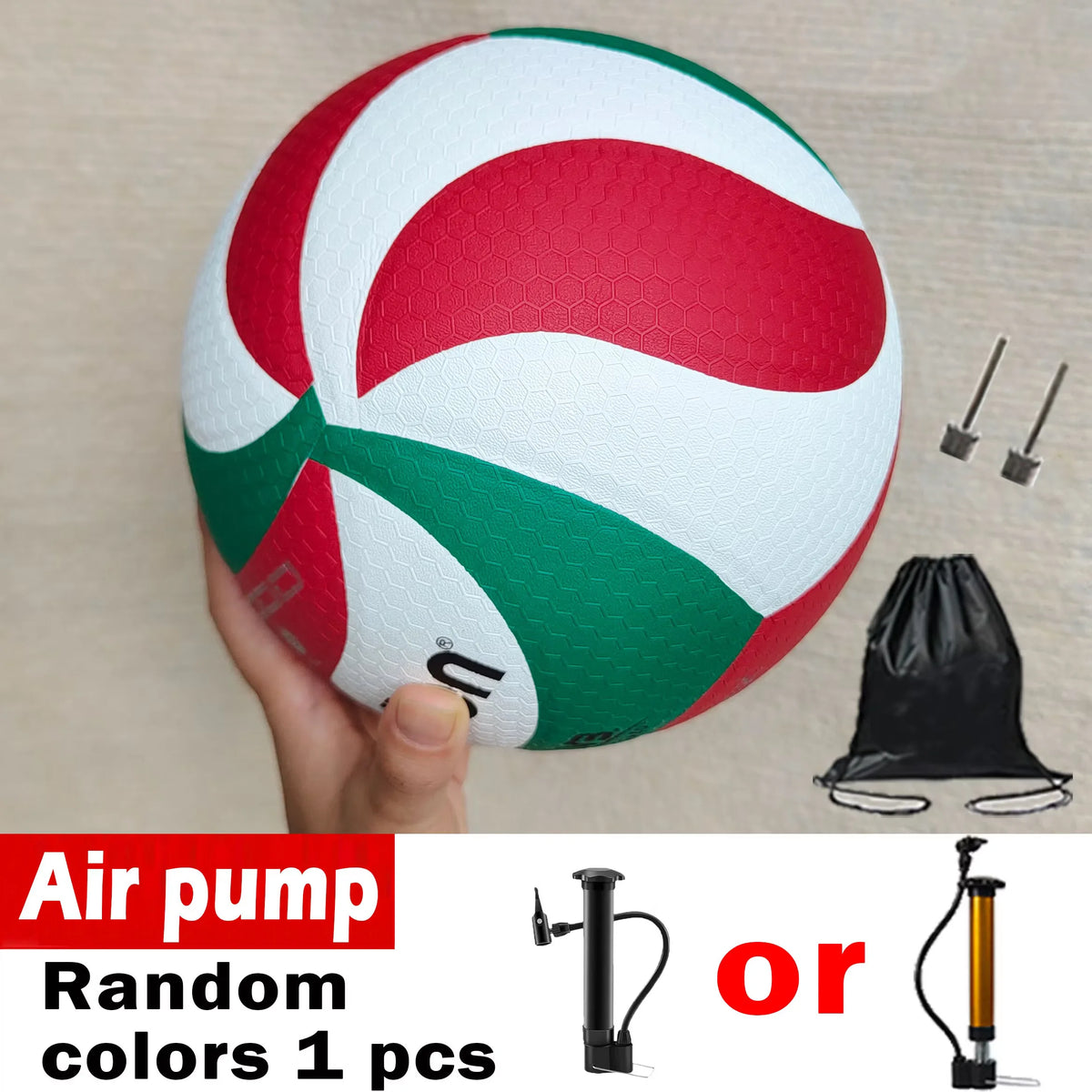 Balón de Voleibol de PU Tamaño 5 para Estudiantes y Adultos, Uso en Interiores y Exteriores, Perfecto para Competencia y Entrenamiento