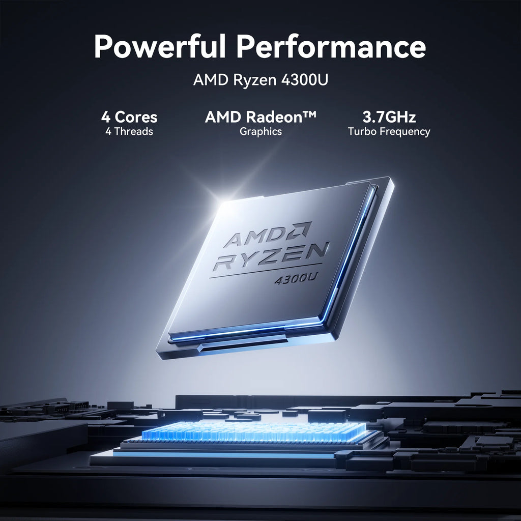 ACEMAGIC AX18PRO 18.5"Laptop Computer Windows 11 PRO 7000 mAh Battery AMD Ryzen 3 4300U Processor 16GB LPDDR4 RAM 512GB SSD Wifi5