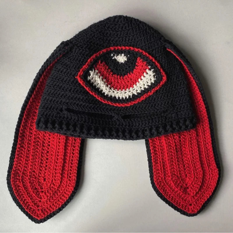 Gorro de orejas de animales de dibujos animados para niñas, máscara a prueba de viento, gorro de Snowboard cálido de invierno, Cosplay de Halloween