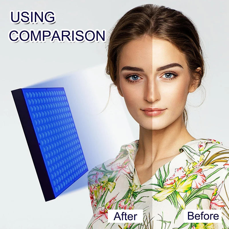 Nuevo 225 Uds LED UV ultravioleta cara cuerpo bronceado lámpara 45W bronceado de la piel lámpara para cara cuerpo hogar baño de sol lámpara bronceadora