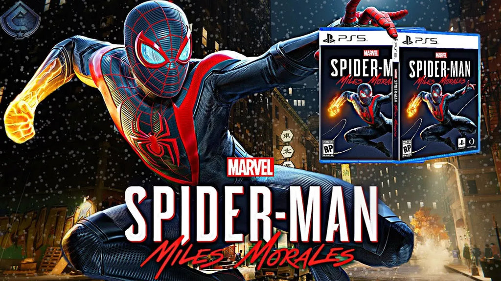 Juego Spiderman Miles Morales para PS5 original, caja sellada con precinto de seguridad, envío rápido