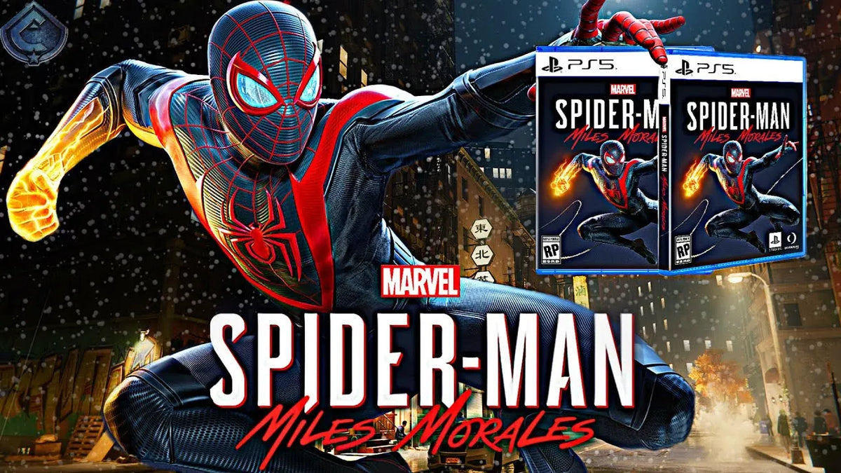 Juego Spiderman Miles Morales para PS5 original, caja sellada con precinto de seguridad, envío rápido