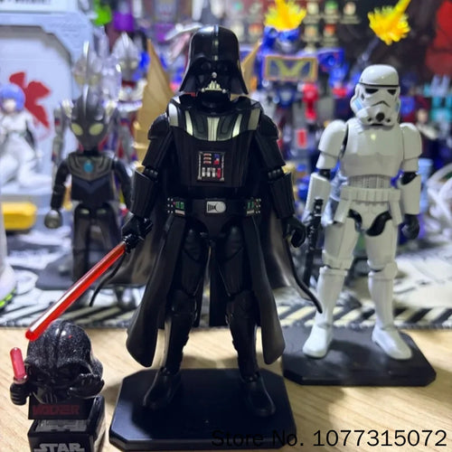 Blokees Star Wars Galaxy V2 Blind Box Poseable Model Kits Darth Vader Movie Figure Movable Action Blocks Toy Collectible Gift