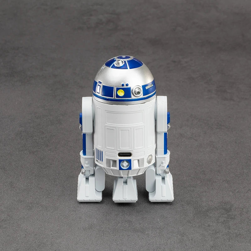New ZD Toys Star Wars Series R2‑D2 Robot Action Figure, Detailed Desktop Ornament, Collectible Model Toy For Movie Hobby Fans